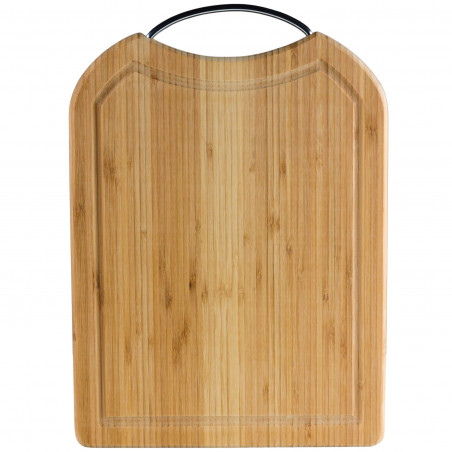 Ξύλο κοπής Kesper 58380, 37x26 cm, Μπαμπού, Ανθεκτική στην υγρασία, Καφέ
