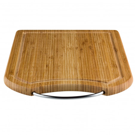 Ξύλο κοπής Kesper 58380, 37x26 cm, Μπαμπού, Ανθεκτική στην υγρασία, Καφέ