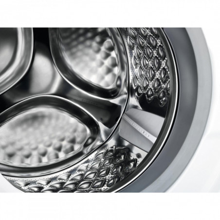 Πλυντήριο ρούχων AEG LFR73844BE, Κατηγορία Α, 8 κιλά, 1400 στροφές/λεπτό, 12 προγράμματα, οθόνη LED, χρονοδιακόπτης, λευκό