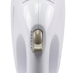 Μίξερ Beper BP.304, 150 W, 5 ταχύτητες, κουμπί απελευθέρωσης των αναδευτήρων, λευκό