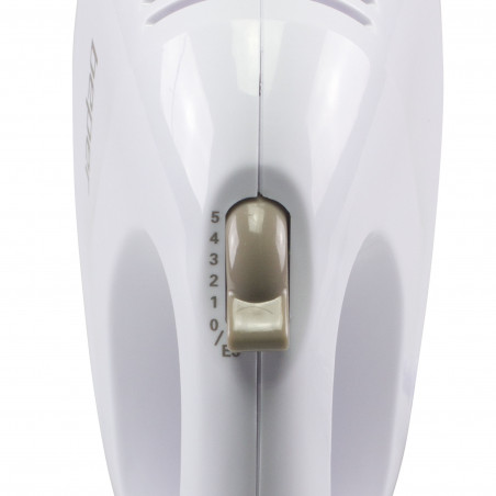 Μίξερ Beper BP.304, 150 W, 5 ταχύτητες, κουμπί απελευθέρωσης των αναδευτήρων, λευκό