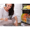 Μίξερ Beper BP.304, 150 W, 5 ταχύτητες, κουμπί απελευθέρωσης των αναδευτήρων, λευκό