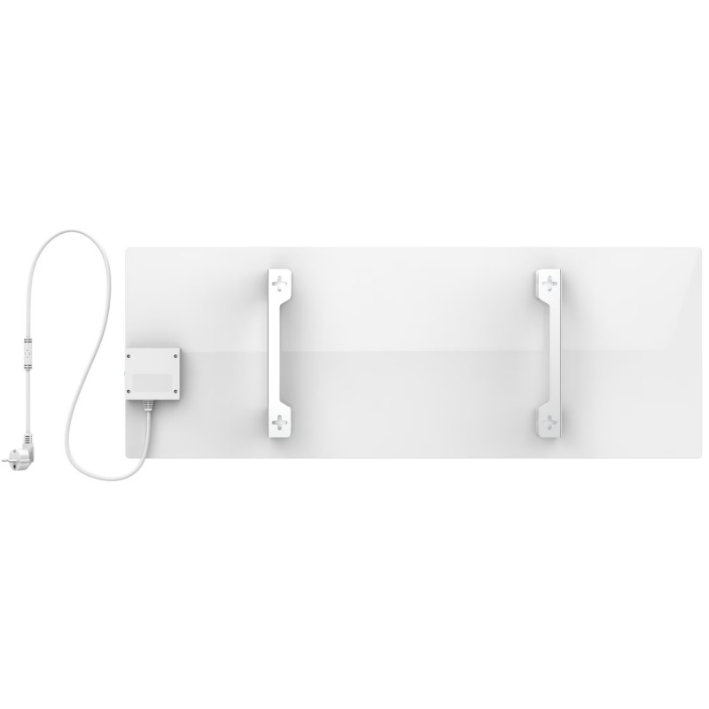 Ηλεκτρικός θερμοπομπός AENO AGH0001S, 700W, 30 m2, οθόνη LED, εφαρμογή για κινητά, Ultra slim, Wi-Fi, Λευκό