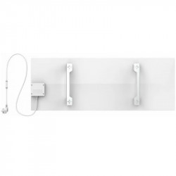Ηλεκτρικός θερμοπομπός AENO AGH0003S, 700W, 30 m2, οθόνη LED, εφαρμογή για κινητά, Ultra slim, Wi-Fi, Λευκό