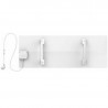 Ηλεκτρικός θερμοπομπός AENO AGH0003S, 700W, 30 m2, οθόνη LED, εφαρμογή για κινητά, Ultra slim, Wi-Fi, Λευκό