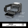 Πολυμάγειρας 12 ΣΕ 1 Ninja Combi SFP700EU, 1780W, 12,5 l, 40-240°C, 12 προγράμματα, Combi μαγείρεμα, SmartSwitch, Inox