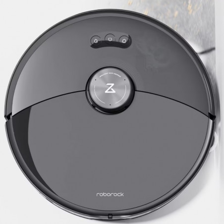 Ρομποτική ηλεκτρική σκούπα Roborock S8 MaxV Ultra S8MVU52-00, 69W, 10000 Pa, Lidar, Wi-Fi, Φωνητικές εντολές, 5200 mAh, 3D χαρτογράφηση, Αυτονομία έως 180 λεπτά, Μαύρο