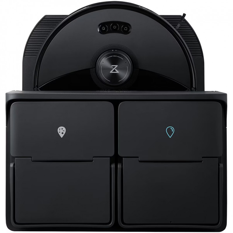 Ρομποτική ηλεκτρική σκούπα Roborock S8 MaxV Ultra S8MVU52-00, 69W, 10000 Pa, Lidar, Wi-Fi, Φωνητικές εντολές, 5200 mAh, 3D χαρτογράφηση, Αυτονομία έως 180 λεπτά, Μαύρο