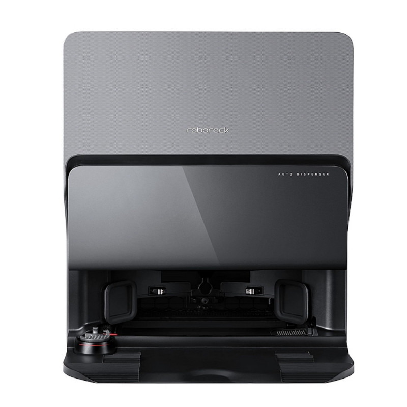 Ρομποτική ηλεκτρική σκούπα Roborock S8 MaxV Ultra S8MVU52-00, 69W, 10000 Pa, Lidar, Wi-Fi, Φωνητικές εντολές, 5200 mAh, 3D χαρτογράφηση, Αυτονομία έως 180 λεπτά, Μαύρο