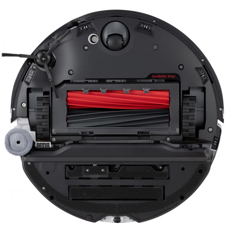 Ρομποτική ηλεκτρική σκούπα ROBOROCK S8 MaxV Ultra S8MVU02-00, 69 W, 10000 Pa, Lidar, Wi-Fi, Φωνητικές εντολές, 5200 mAh, 3D χαρτογράφηση, Αυτονομία έως 180 λεπτά, Λευκό