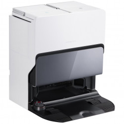 Ρομποτική ηλεκτρική σκούπα ROBOROCK S8 MaxV Ultra S8MVU02-00, 69 W, 10000 Pa, Lidar, Wi-Fi, Φωνητικές εντολές, 5200 mAh, 3D χαρτογράφηση, Αυτονομία έως 180 λεπτά, Λευκό