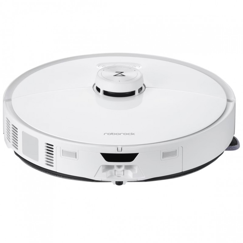 Ρομποτική ηλεκτρική σκούπα ROBOROCK S8 MaxV Ultra S8MVU02-00, 69 W, 10000 Pa, Lidar, Wi-Fi, Φωνητικές εντολές, 5200 mAh, 3D χαρτογράφηση, Αυτονομία έως 180 λεπτά, Λευκό