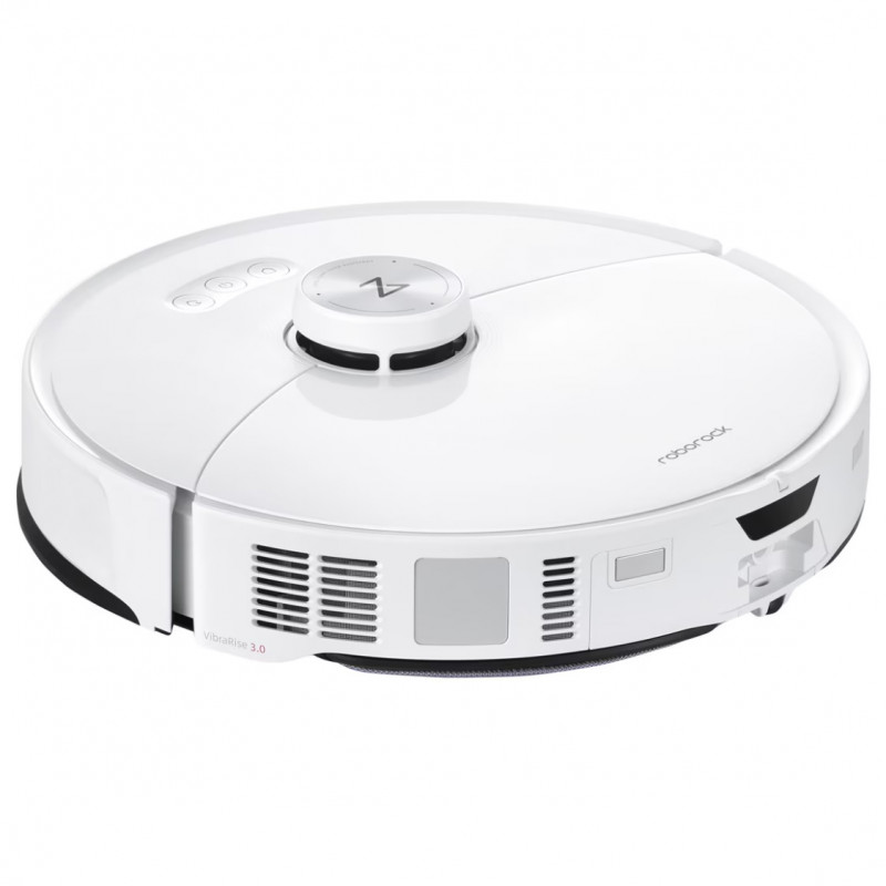 Ρομποτική ηλεκτρική σκούπα ROBOROCK S8 MaxV Ultra S8MVU02-00, 69 W, 10000 Pa, Lidar, Wi-Fi, Φωνητικές εντολές, 5200 mAh, 3D χαρτογράφηση, Αυτονομία έως 180 λεπτά, Λευκό