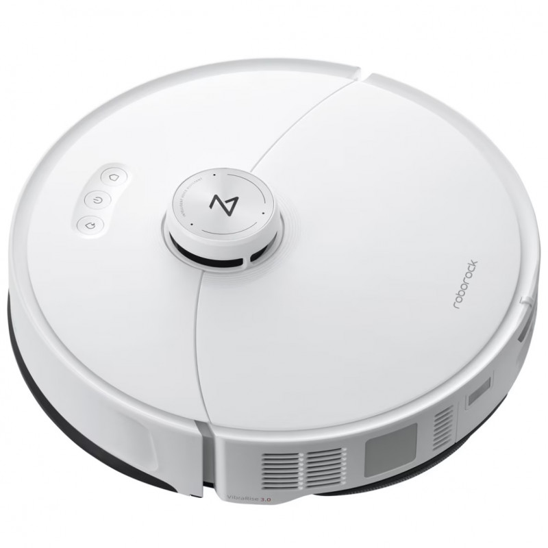 Ρομποτική ηλεκτρική σκούπα ROBOROCK S8 MaxV Ultra S8MVU02-00, 69 W, 10000 Pa, Lidar, Wi-Fi, Φωνητικές εντολές, 5200 mAh, 3D χαρτογράφηση, Αυτονομία έως 180 λεπτά, Λευκό