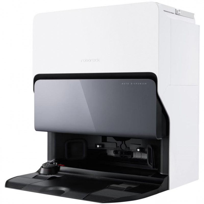Ρομποτική ηλεκτρική σκούπα ROBOROCK S8 MaxV Ultra S8MVU02-00, 69 W, 10000 Pa, Lidar, Wi-Fi, Φωνητικές εντολές, 5200 mAh, 3D χαρτογράφηση, Αυτονομία έως 180 λεπτά, Λευκό