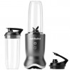 Μπλέντερ Nutribullet NB1206DGCC, 1200W, 900 ml, 1 ταχύτητα + Pulse, κουμπιά αφής, χωρίς BPA, σκούρο γκρι/ασημί