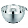 Πολυλειτουργική σαλατιέρα Kinghoff KH 1861, 24 cm, 5 l, 3 τρίφτες, αντιολισθητική, Inox/μαύρο