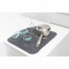 Στρώμα πιάτων μικροϊνών Brabantia SinkSide 1000215, 40x47 cm, πολυεστέρας, σκούρο γκρι