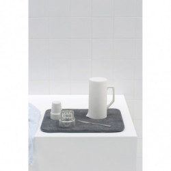 Στρώμα πιάτων μικροϊνών Brabantia SinkSide 1000215, 40x47 cm, πολυεστέρας, σκούρο γκρι