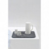 Στρώμα πιάτων μικροϊνών Brabantia SinkSide 1000215, 40x47 cm, πολυεστέρας, σκούρο γκρι