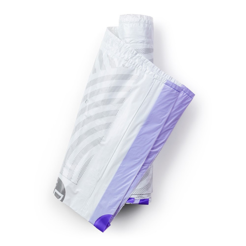 Σακούλες απορριμμάτων Brabantia PerfectFit Sort&Go/Built-In 647036, μέγεθος D, 15-20 l, 20 τεμάχια, λευκό