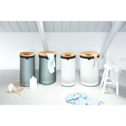 Σακούλα για τα άπλυτα της Brabantia 90300186, 30-35 l, πλένεται, βαμβάκι, γκρι