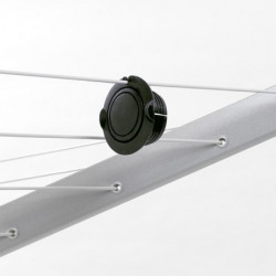 Brabantia Διαχωριστικό εξωτερικού χώρου 90300211, Ø35mm, Μεταλλικό, Γαλβανισμένο, Για σκάψιμο ή σκυροδέτηση, Inox