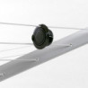 Brabantia Διαχωριστικό εξωτερικού χώρου 90300211, Ø35mm, Μεταλλικό, Γαλβανισμένο, Για σκάψιμο ή σκυροδέτηση, Inox