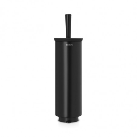 Βούρτσα τουαλέτας Brabantia Profile 90300317, 43 cm, Πλήρως επικαλυμμένη βούρτσα, Επιτοίχια τοποθέτηση, Μαύρο