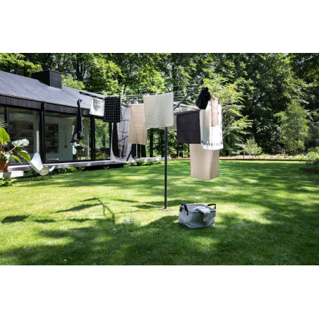 Brabantia TopSpinner για εξωτερικούς χώρους 90300260, 40 m, Μεταλλικό καρφί εκσκαφής, Ανθεκτικό στη διάβρωση, Inox
