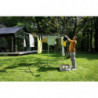 Brabantia TopSpinner για εξωτερικούς χώρους 90300260, 40 m, Μεταλλικό καρφί εκσκαφής, Ανθεκτικό στη διάβρωση, Inox