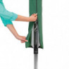Brabantia Lift-O-Matic για εξωτερικούς χώρους 90300266, 40 m, Ρυθμιζόμενο ύψος, Μεταλλική ακίδα εκσκαφής, Θήκη, Τσάντα με κλιπς, Ανθεκτικό στη διάβρωση, Inox