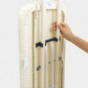 Τραπέζι σιδερώματος Brabantia B 90300132, 124x38 cm, 7 θέσεις ρύθμισης, υποδοχή σίδερου, Λευκό/Μπλε