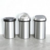 Κουτί Brabantia Touch Bin 647245, 60 λίτρα, Ομαλός και αθόρυβος βρασμός, Inox/mate