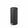 Κάδος με πεντάλ Brabantia NewIcon 649753, 30 l, Ομαλό κλείσιμο, Αντιολισθητική βάση, Σατινέ φινίρισμα, Σκούρο γκρι