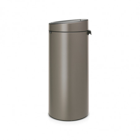 Κάδος Brabantia Touch Bin New 650007, 30 L, αθόρυβο και ομαλό κλείσιμο, γκρι