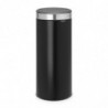 Κάδος Brabantia Touch Bin New 650009, 30 l, αθόρυβο και ομαλό κλείσιμο, μαύρο/inox