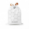 Σακούλα απορριμμάτων Brabantia μέγεθος X (NewIcon/Bo), 10-12L, 20 τεμάχια, λευκό