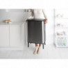 Κάδος Brabantia Bo Touch Hi 1001265, 2x30 l, Στεγανή εφαρμογή στον τοίχο, Ρύθμιση ποδιού, Ανθεκτικό στα δακτυλικά αποτυπώματα, Inox/matt