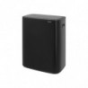 Κάδος απορριμμάτων Brabantia Bo Touch 1001274, 60 λίτρα, Ομαλό και αθόρυβο άνοιγμα, Μεγάλο άνοιγμα, Ανθεκτικό στα αποτυπώματα, Μαύρο/ματ