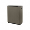 Κάδος Brabantia Bo Pedal 1003184, 60 L, Εύκολο κλείσιμο, Αντιολισθητική βάση, Γκρι