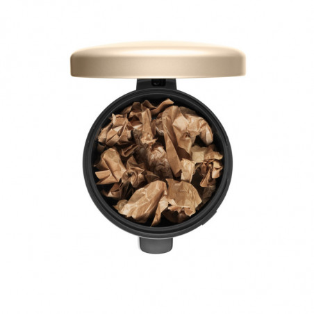 Κάδος με πεντάλ Brabantia NewIcon 1003205, 20 l, Ομαλό κλείσιμο, Αντιολισθητική βάση, Μεταλλικό χρυσό