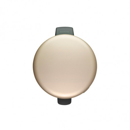 Κάδος με πεντάλ Brabantia NewIcon 1003205, 20 l, Ομαλό κλείσιμο, Αντιολισθητική βάση, Μεταλλικό χρυσό
