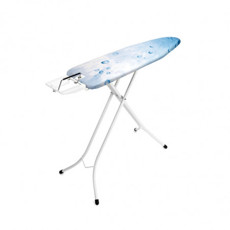 Τραπέζι σιδερώματος Brabantia A 1003322, 110x30 cm, 7 θέσεις ρύθμισης, υποδοχή σίδερου, Λευκό/Μπλε