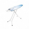 Τραπέζι σιδερώματος Brabantia A 1003322, 110x30 cm, 7 θέσεις ρύθμισης, υποδοχή σίδερου, Λευκό/Μπλε