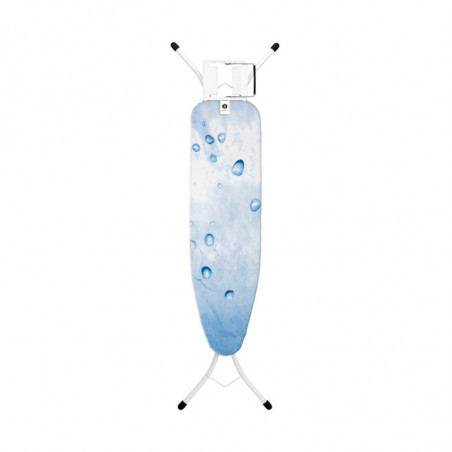 Τραπέζι σιδερώματος Brabantia A 1003322, 110x30 cm, 7 θέσεις ρύθμισης, υποδοχή σίδερου, Λευκό/Μπλε