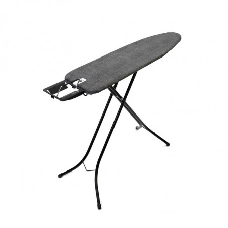 Τραπέζι σιδερώματος Brabantia A 1003324, 110x30 cm, 7 θέσεις ρύθμισης, υποδοχή σίδερου, Μαύρο