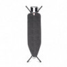 Τραπέζι σιδερώματος Brabantia B 1003335, 124x38 cm, 7 θέσεις ρύθμισης, υποδοχή σίδερου, Μαύρο