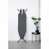 Τραπέζι σιδερώματος Brabantia B 1003335, 124x38 cm, 7 θέσεις ρύθμισης, υποδοχή σίδερου, Μαύρο