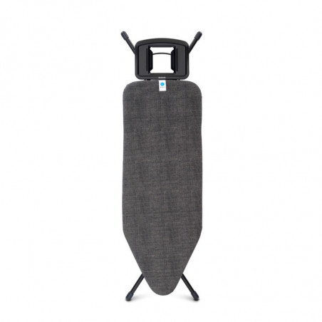 Σιδερώστρα Brabantia C 124x45cm 7 θέσεις ρύθμισης, Σιδερένια βάση, Μαύρο